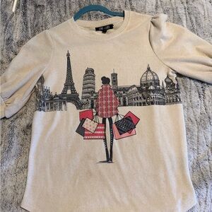 Love+Lace Cream Knit Top